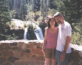 Alison & John at the falls
